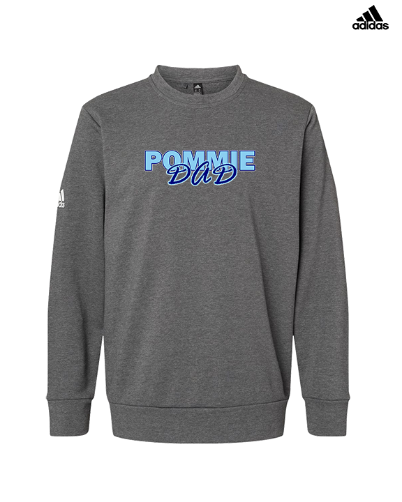Pueblo HS Pom Dad - Mens Adidas Crewneck