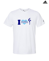 Pueblo HS Pom I Heart Pom - Mens Adidas Performance Shirt