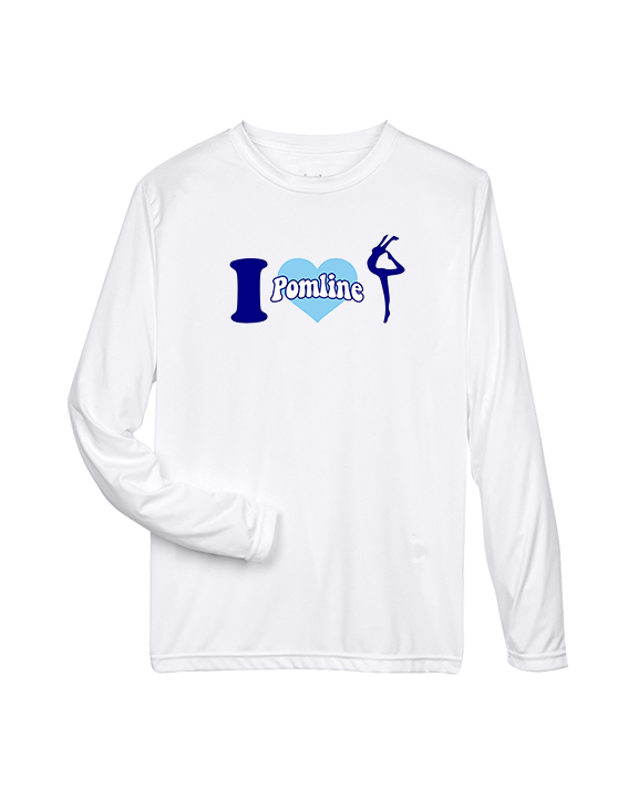 Pueblo HS Pom I Heart Pom - Performance Longsleeve