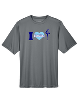 Pueblo HS Pom I Heart Pom - Performance Shirt