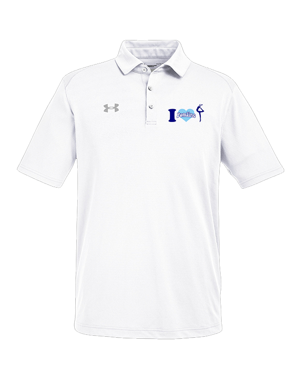 Pueblo HS Pom I Heart Pom - Under Armour Mens Tech Polo