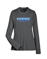 Pueblo HS Pom Mom - Womens Performance Longsleeve