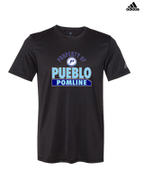 Pueblo HS Pom Property - Mens Adidas Performance Shirt