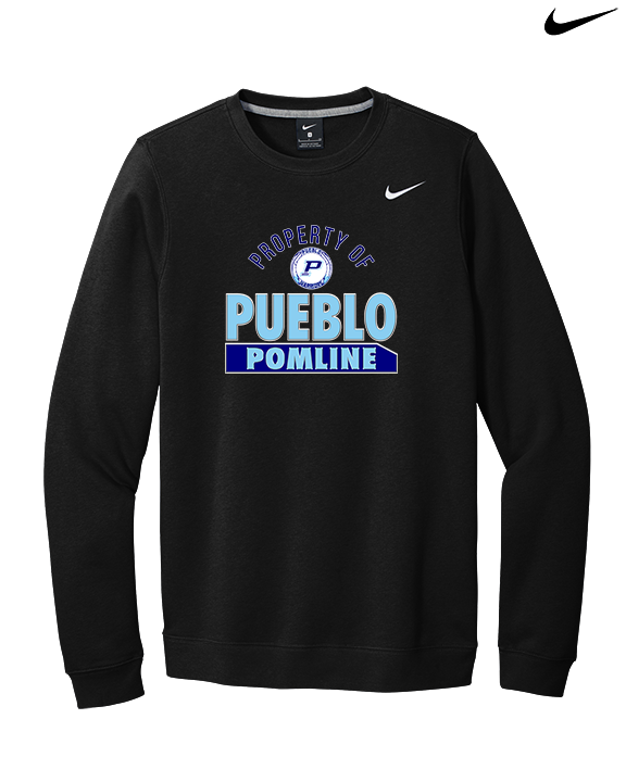 Pueblo HS Pom Property - Mens Nike Crewneck