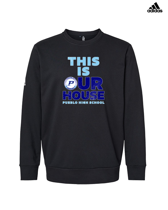 Pueblo HS Pom TIOH - Mens Adidas Crewneck