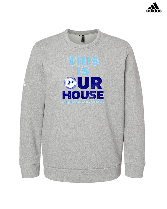 Pueblo HS Pom TIOH - Mens Adidas Crewneck