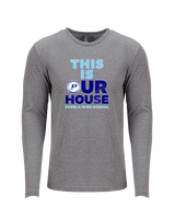 Pueblo HS Pom TIOH - Tri-Blend Long Sleeve