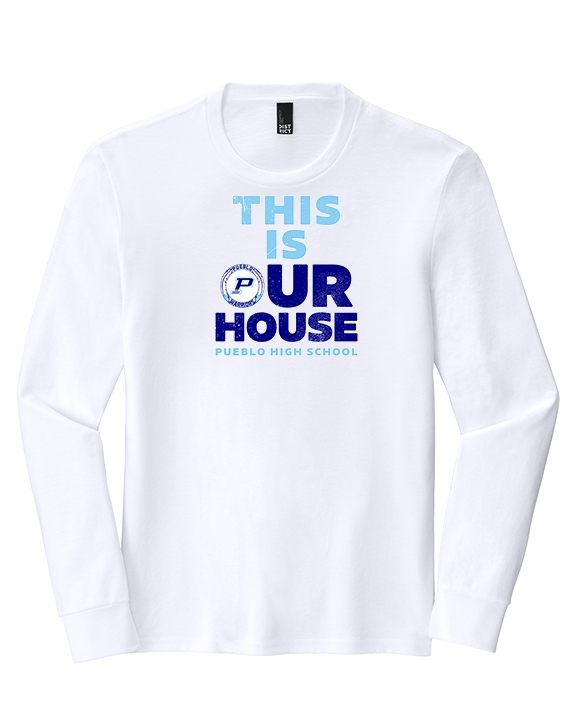 Pueblo HS Pom TIOH - Tri-Blend Long Sleeve