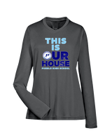 Pueblo HS Pom TIOH - Womens Performance Longsleeve