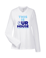 Pueblo HS Pom TIOH - Womens Performance Longsleeve