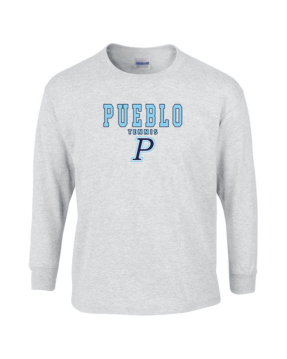 Pueblo HS Tennis Block - Cotton Longsleeve