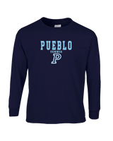 Pueblo HS Tennis Block - Cotton Longsleeve