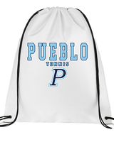 Pueblo HS Tennis Block - Drawstring Bag