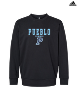 Pueblo HS Tennis Block - Mens Adidas Crewneck