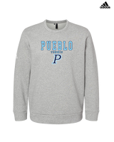 Pueblo HS Tennis Block - Mens Adidas Crewneck