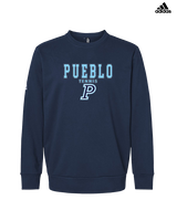 Pueblo HS Tennis Block - Mens Adidas Crewneck