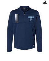 Pueblo HS Tennis Block - Mens Adidas Quarter Zip