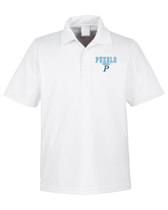 Pueblo HS Tennis Block - Mens Polo