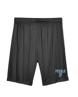 Pueblo HS Tennis Block - Mens Training Shorts with Pockets