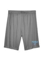 Pueblo HS Tennis Block - Mens Training Shorts with Pockets