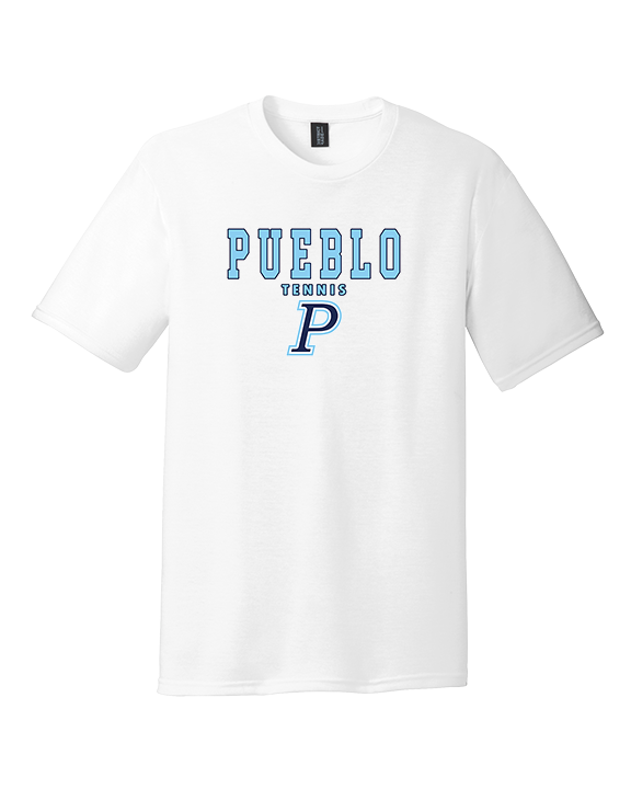 Pueblo HS Tennis Block - Tri-Blend Shirt