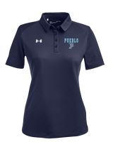 Pueblo HS Tennis Block - Under Armour Ladies Tech Polo