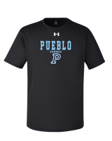 Pueblo HS Tennis Block - Under Armour Mens Team Tech T-Shirt