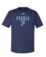 Pueblo HS Tennis Block - Under Armour Mens Team Tech T-Shirt