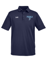 Pueblo HS Tennis Block - Under Armour Mens Tech Polo
