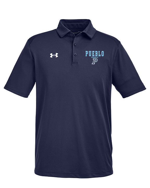 Pueblo HS Tennis Block - Under Armour Mens Tech Polo