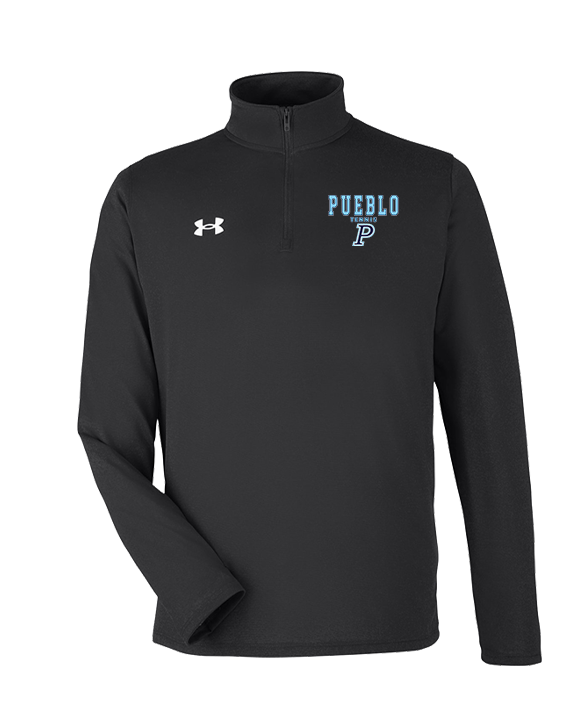 Pueblo HS Tennis Block - Under Armour Mens Tech Quarter Zip