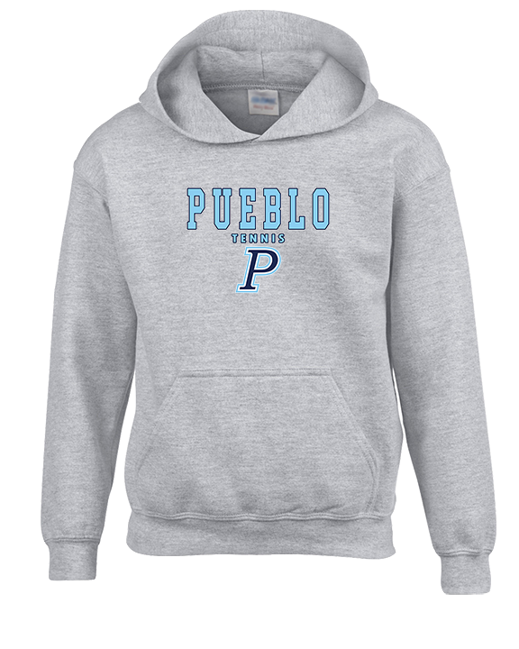 Pueblo HS Tennis Block - Youth Hoodie