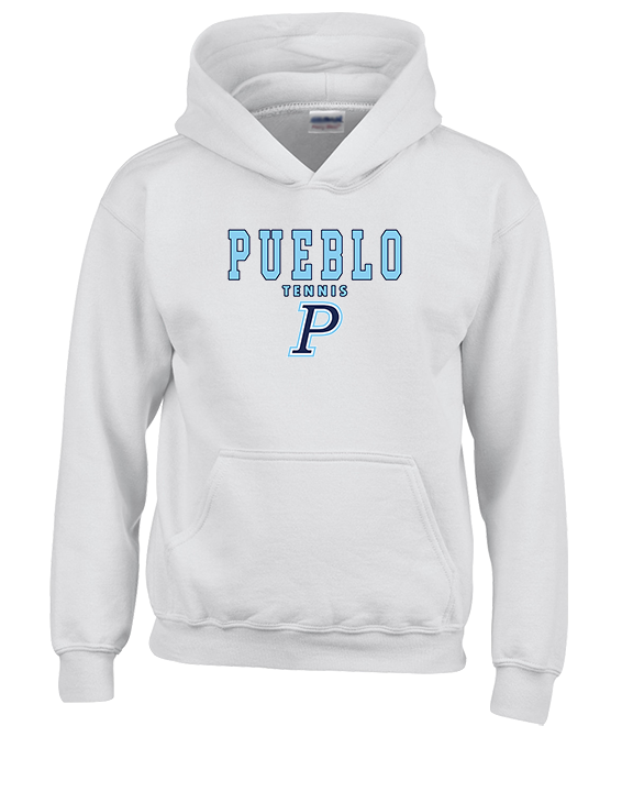 Pueblo HS Tennis Block - Youth Hoodie