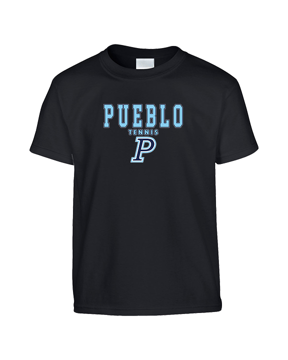 Pueblo HS Tennis Block - Youth Shirt