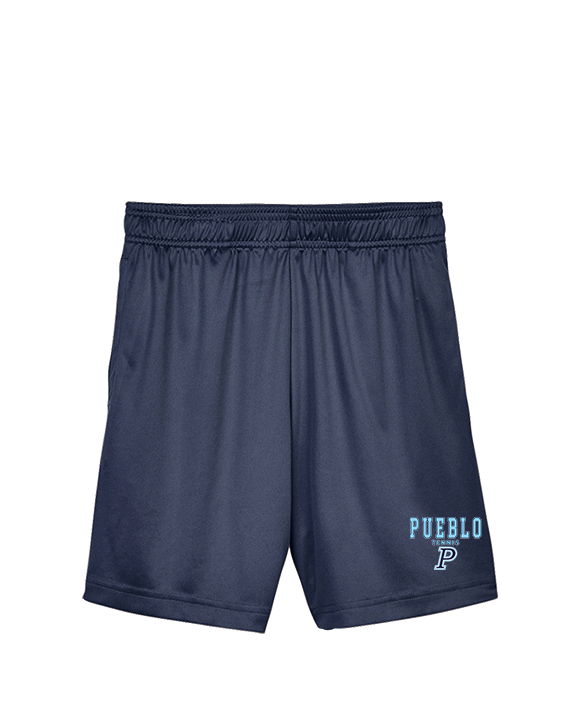 Pueblo HS Tennis Block - Youth Training Shorts