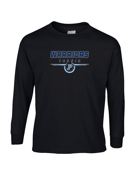 Pueblo HS Tennis Design - Cotton Longsleeve