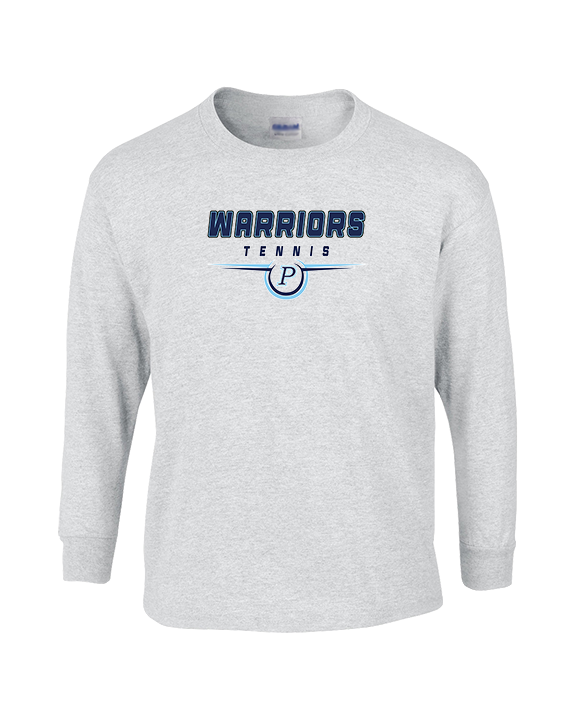 Pueblo HS Tennis Design - Cotton Longsleeve