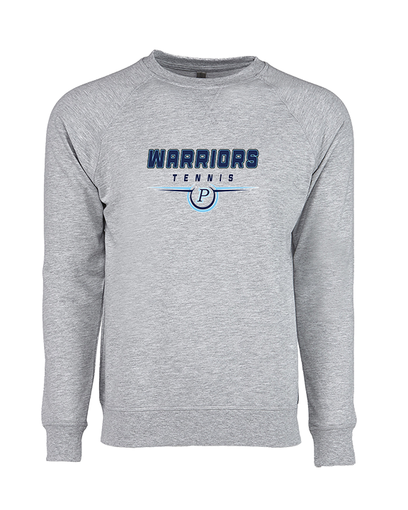 Pueblo HS Tennis Design - Crewneck Sweatshirt