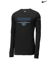 Pueblo HS Tennis Design - Mens Nike Longsleeve