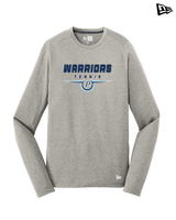 Pueblo HS Tennis Design - New Era Performance Long Sleeve