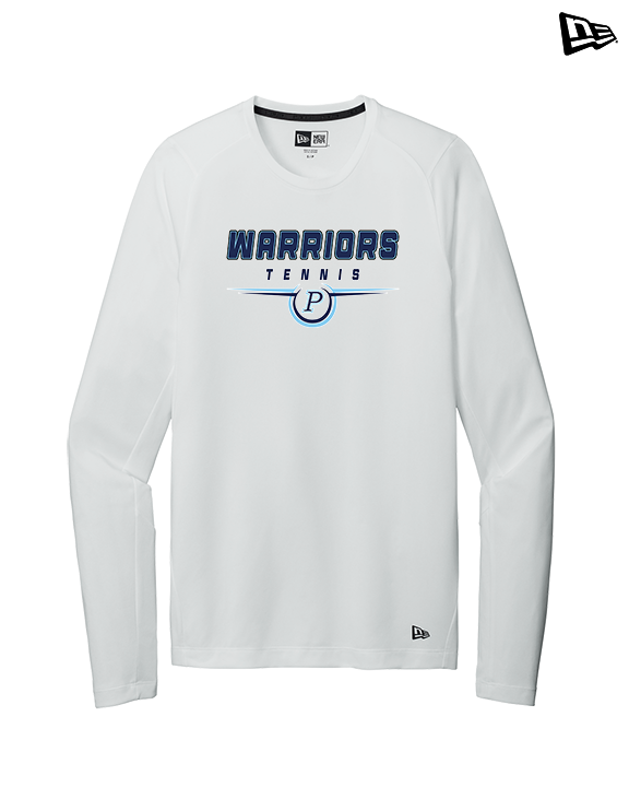 Pueblo HS Tennis Design - New Era Performance Long Sleeve