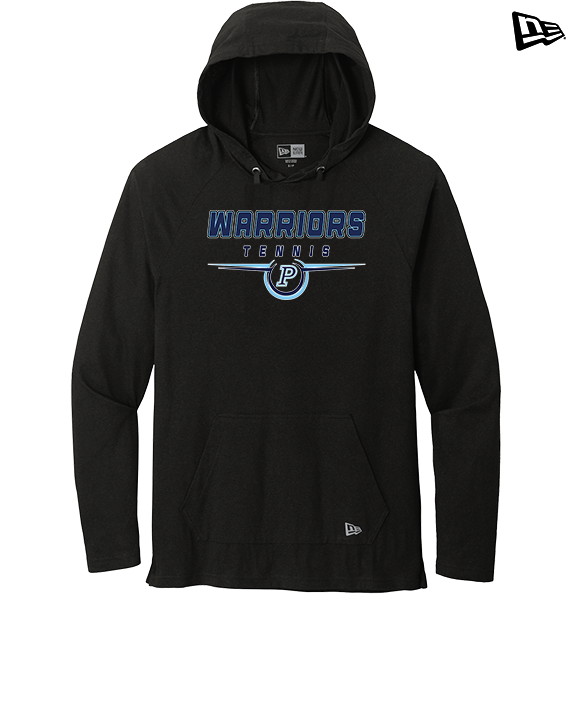 Pueblo HS Tennis Design - New Era Tri-Blend Hoodie