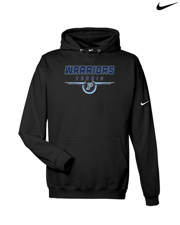 Pueblo HS Tennis Design - Nike Club Fleece Hoodie