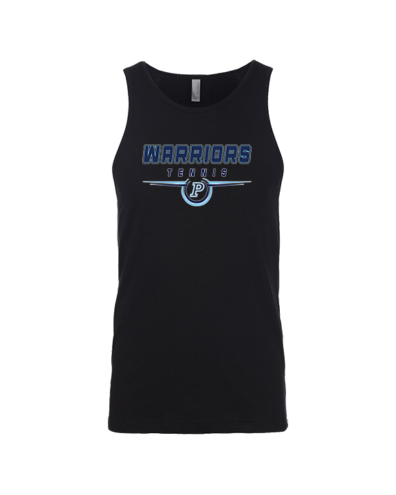 Pueblo HS Tennis Design - Tank Top