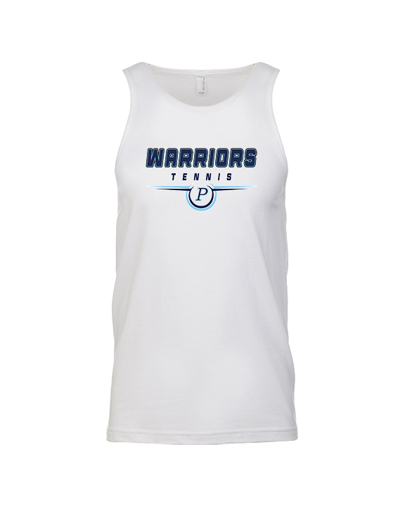 Pueblo HS Tennis Design - Tank Top