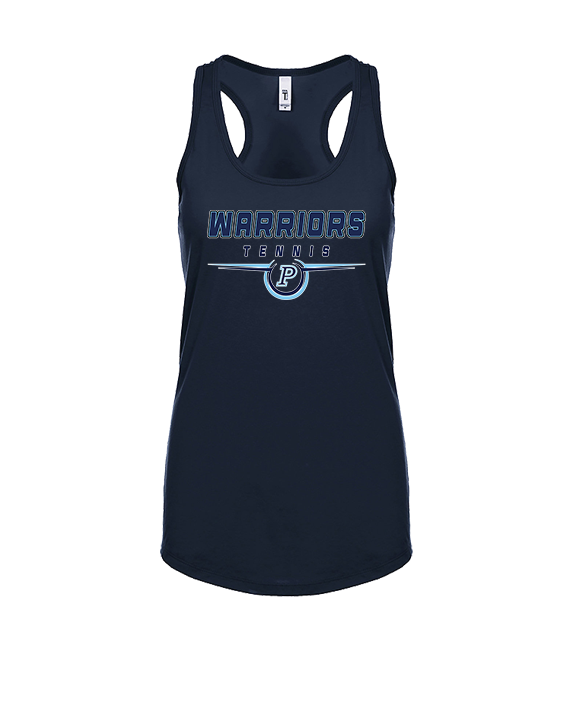 Pueblo HS Tennis Design - Womens Tank Top