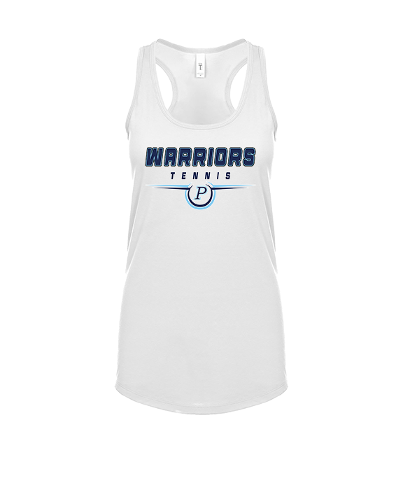 Pueblo HS Tennis Design - Womens Tank Top