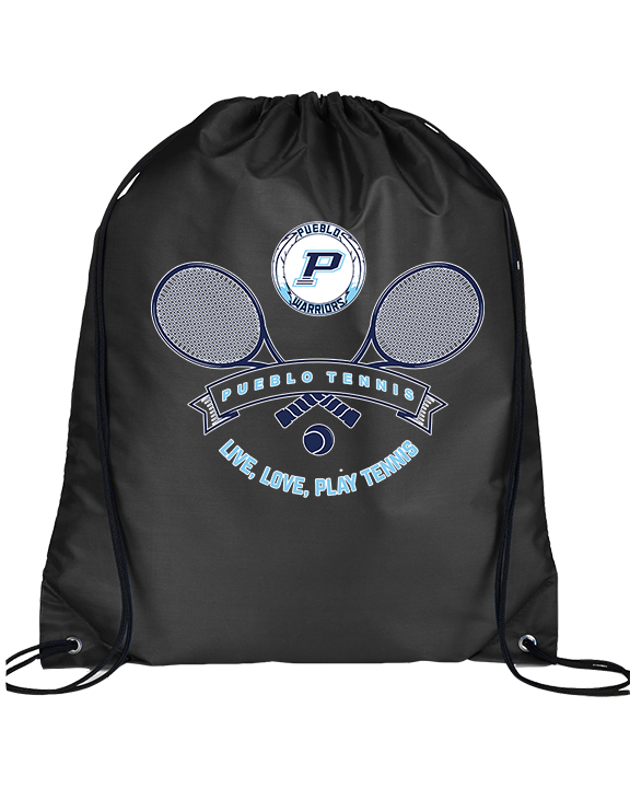 Pueblo HS Tennis Play Tennis - Drawstring Bag
