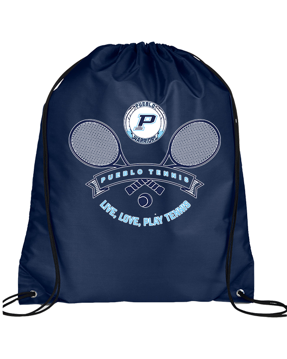 Pueblo HS Tennis Play Tennis - Drawstring Bag