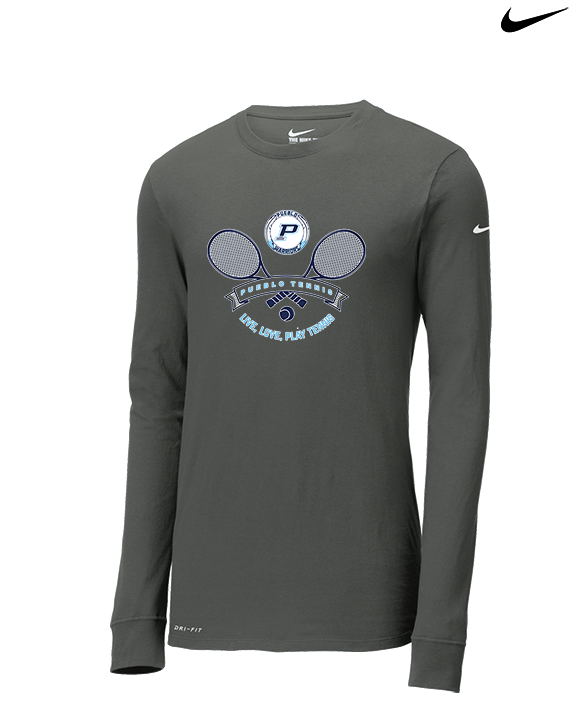 Pueblo HS Tennis Play Tennis - Mens Nike Longsleeve